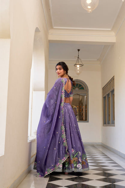 Traditional Indian Ensemble Beautiful Lehenga Choli