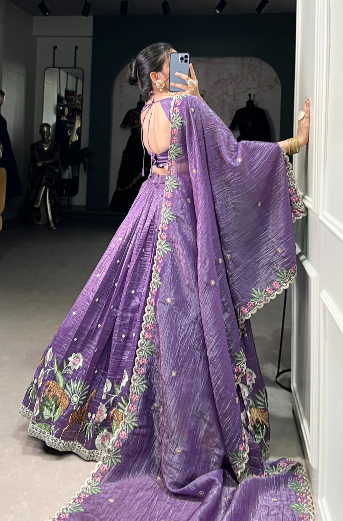 Traditional Indian Ensemble Beautiful Lehenga Choli