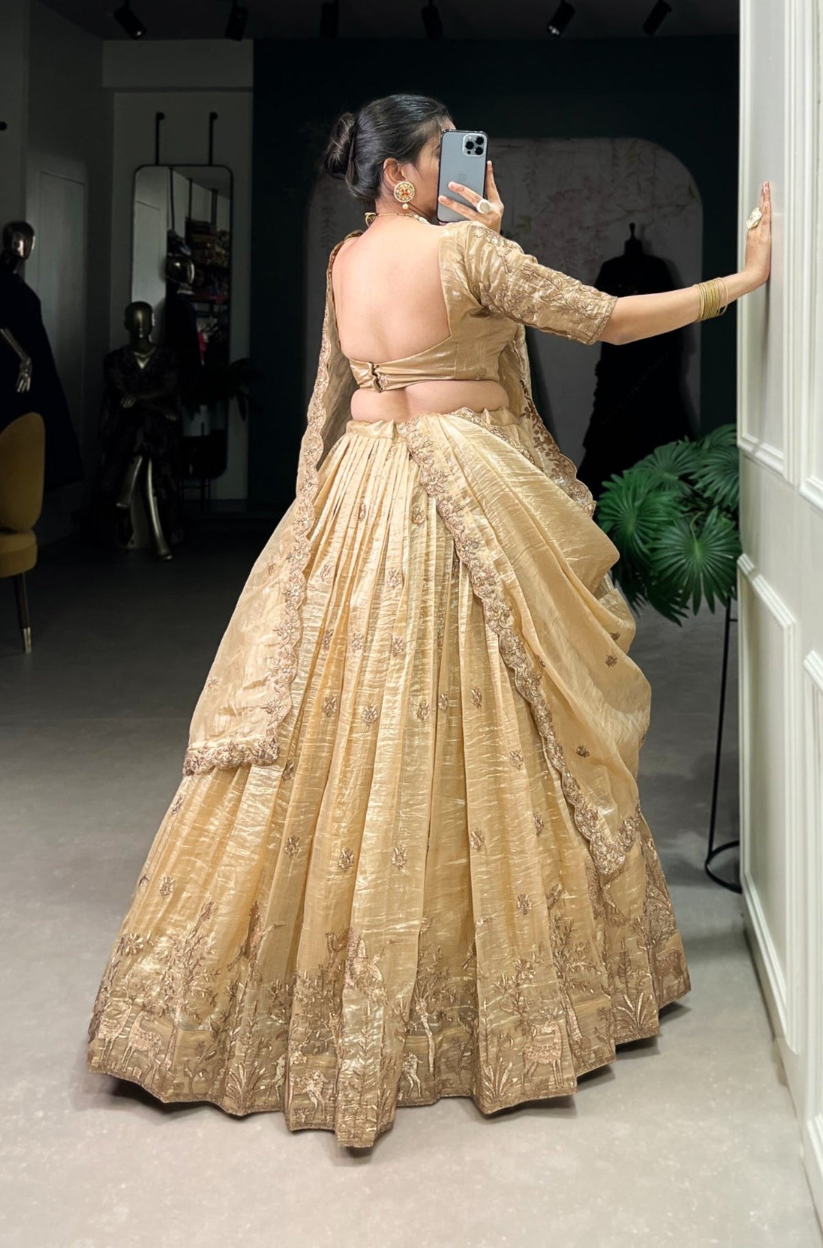 Traditional Indian Ensemble Beautiful Lehenga Choli