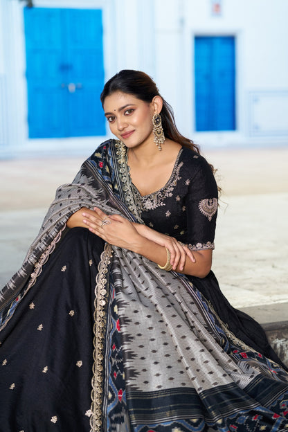 Royal Vichitra Silk Heavy Flair Lehenga with Designer Dupatta